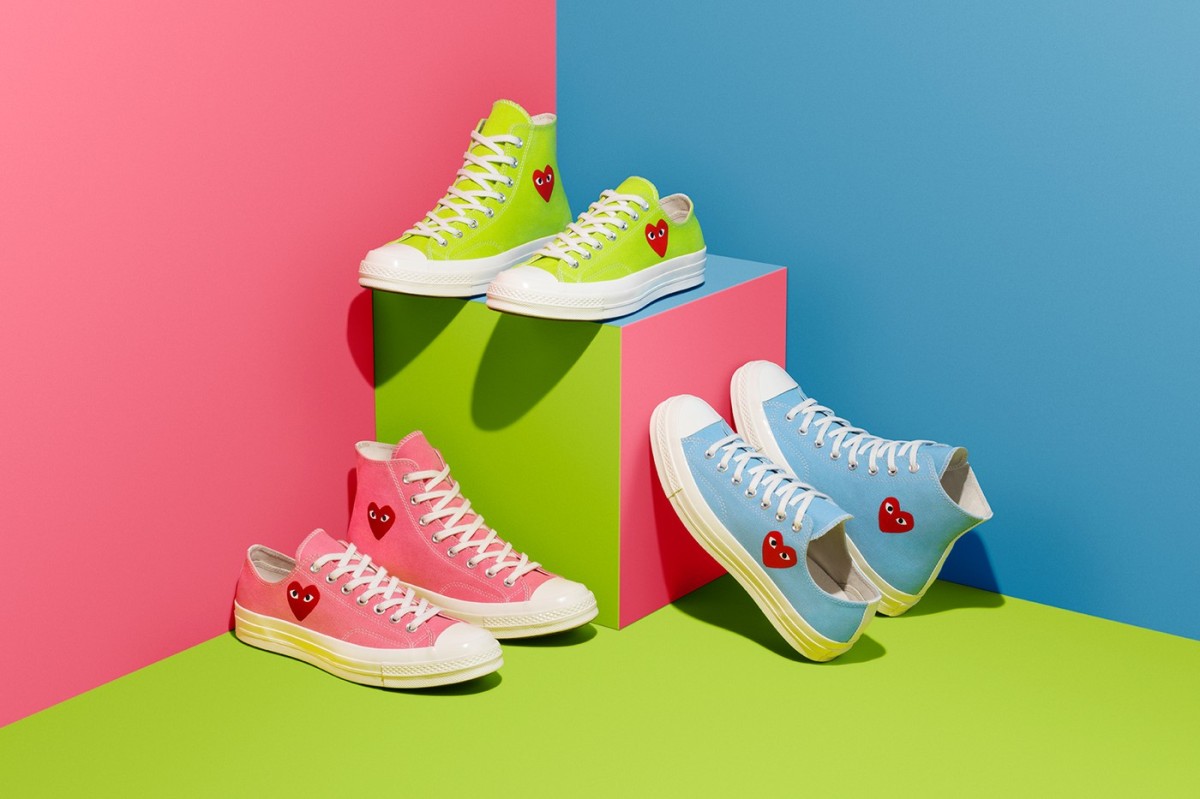 Spring on Your Feet with Converse x CDG – brightlightshercity